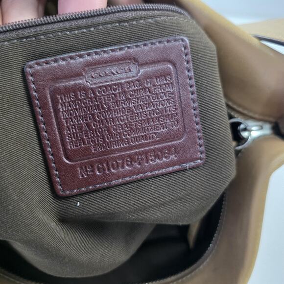 VTG Y2K Coach Hobo Shoulder Bag Womens Large Leather F15064 Crossbody Purse - Picture 16 of 16